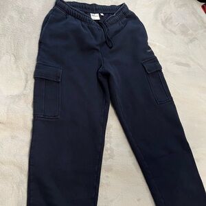 Navy Blue TNA Sweat fleece Mega Fit